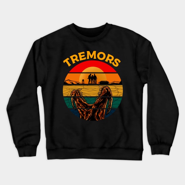 Tremors vintage Crewneck Sweatshirt by Strawberryjamstudio